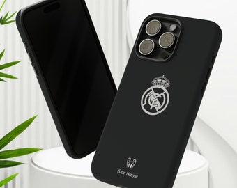 Personalised Real Madrid Fans Tough Smartphone cases (for iPhone, Samsung and Google Pixel)