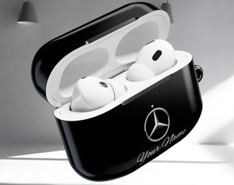 Custom Mercedes AMG AirPods Pro Case | Luxury Car Logo Protective Cover