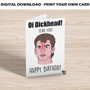 Birthday Card, Rude, Adults Only, Funny, NSFW, Printable, Digital Download, Inappropriate, Humour