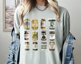 Pickle Jar T-Shirt: Canned Pickles Graphic Tee