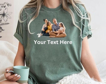 Custom Photo Shirt: Personalized Family Picture T-Shirt