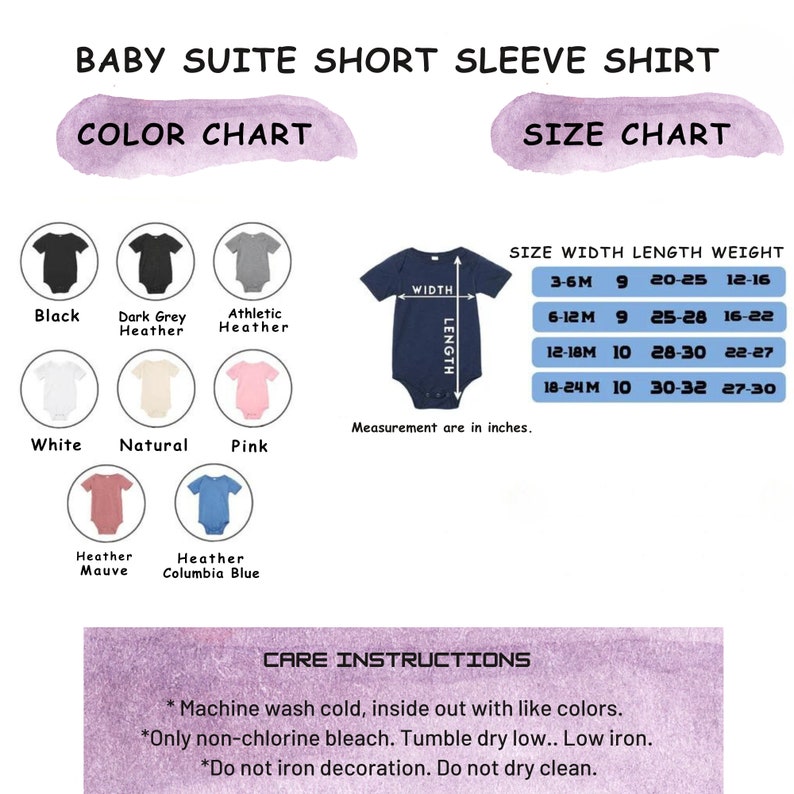 the instructions for how to make a baby bodysuit