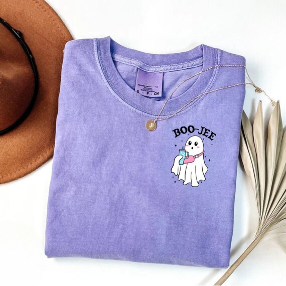 Halloween Ghost Sweatshirt: Spooky Season Boo-Jee Shirt
