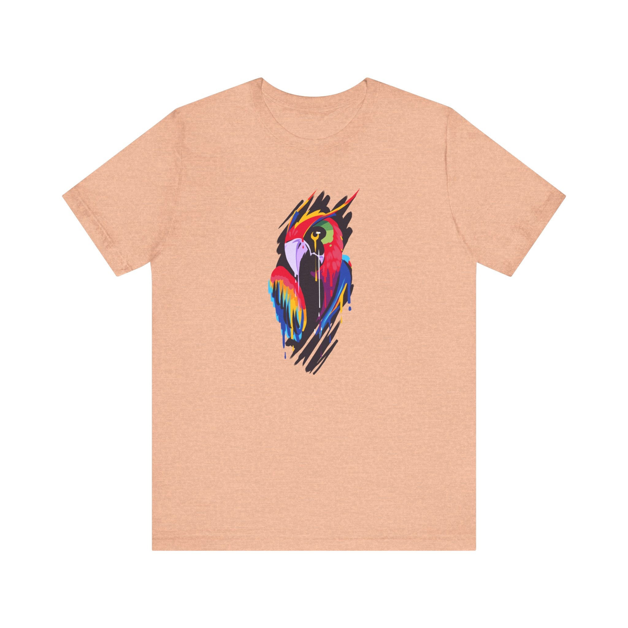 Codesignious Parrot Tshirt, Exotic Shirt, Tropical Tee, Cute Parrot
