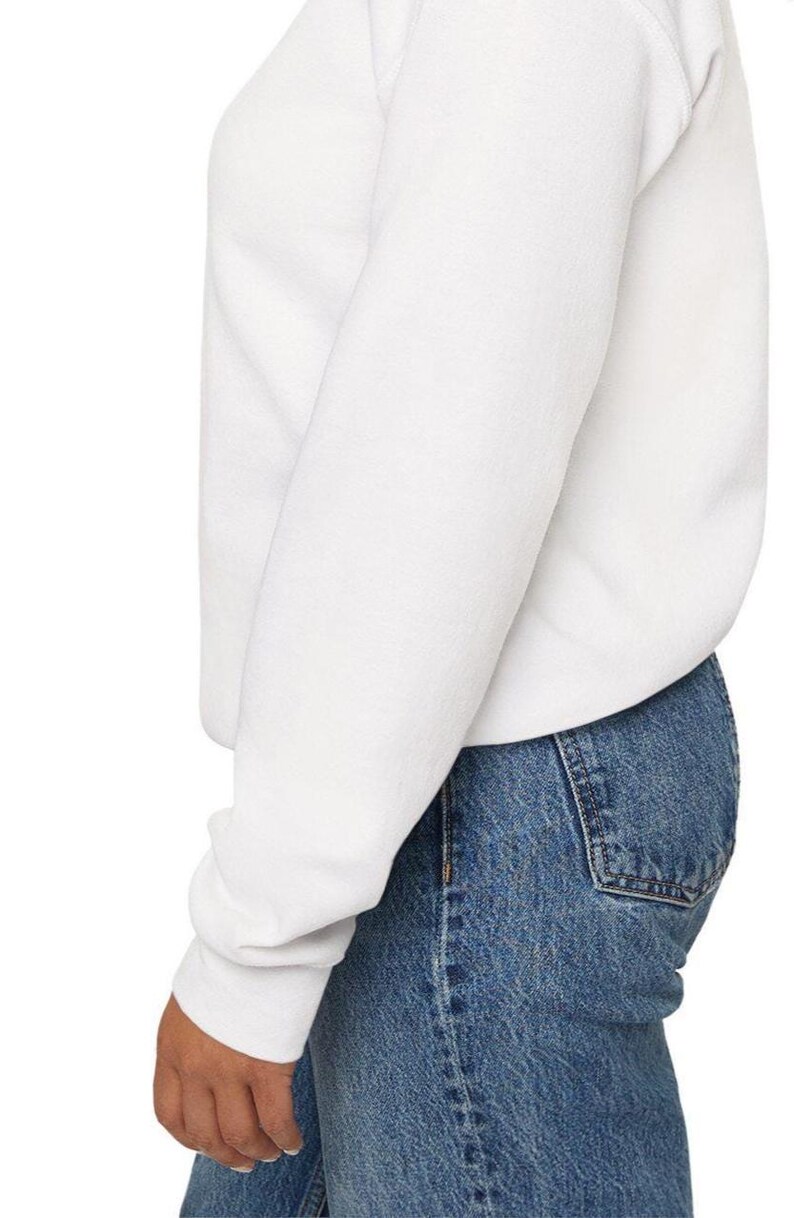 Jerusalem Cross Sweatshirt Christian Mom Faith Pullover Bible Verse Inspired Clothing Religious Sweater Casual Church Wear Cream Minimal image 8