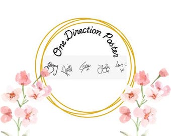 One Direction Superstar Poster