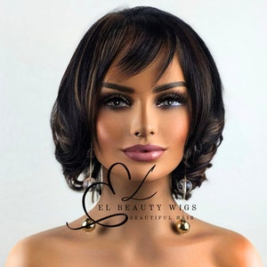 Paris - 2&quot; European Synthetic Fiber Lace Front WIG