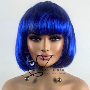 Lee 4 - 8&quot; European Synthetic Fiber Full WIG
