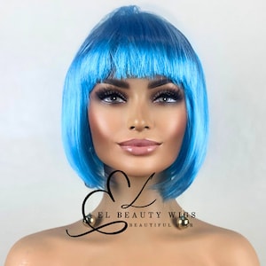 Lee 2 - 8&quot; European Synthetic Fiber Full WIG
