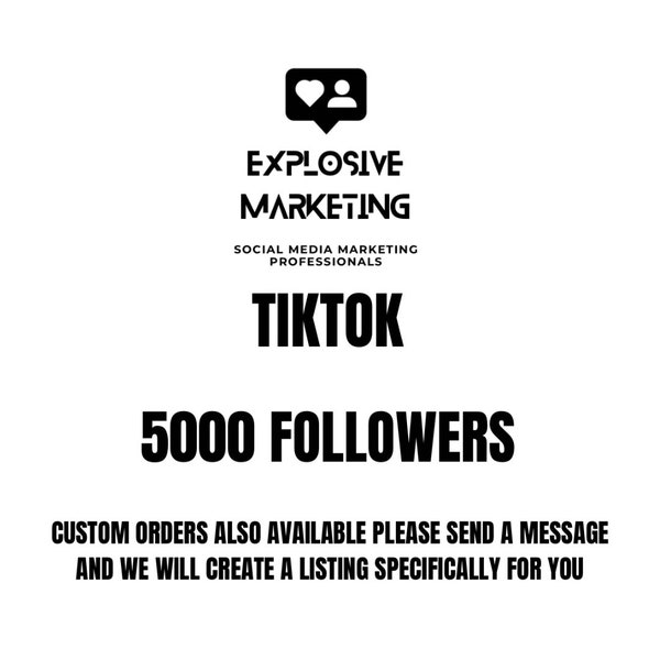 TIKTOK MARKETING - Followers - Fast Delivery