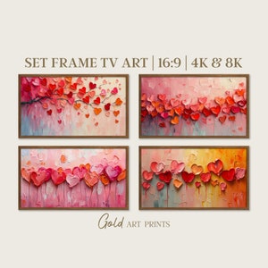 Floral Heart Mother's Day Art for Samsung Frame TV (Digital Download)