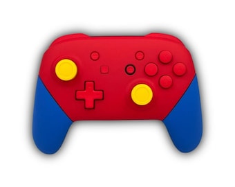 Mando NS Pro personalizado "Pasión Rojo, Azul y Amarillo"