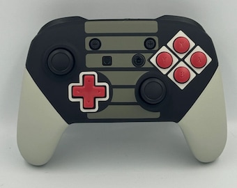 Mando NS Pro personalizado de inspiración retro "N.E.S Classic"