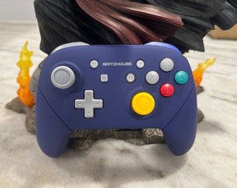 Custom "SwitchCube" Retro Inspired Purple NS Pro Controller