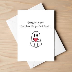 Phasmophobia Valentine’s Day Card | Ghost Hunting Love Card | Gamer Couple | love card | Phasmophobia | spooky valentine's