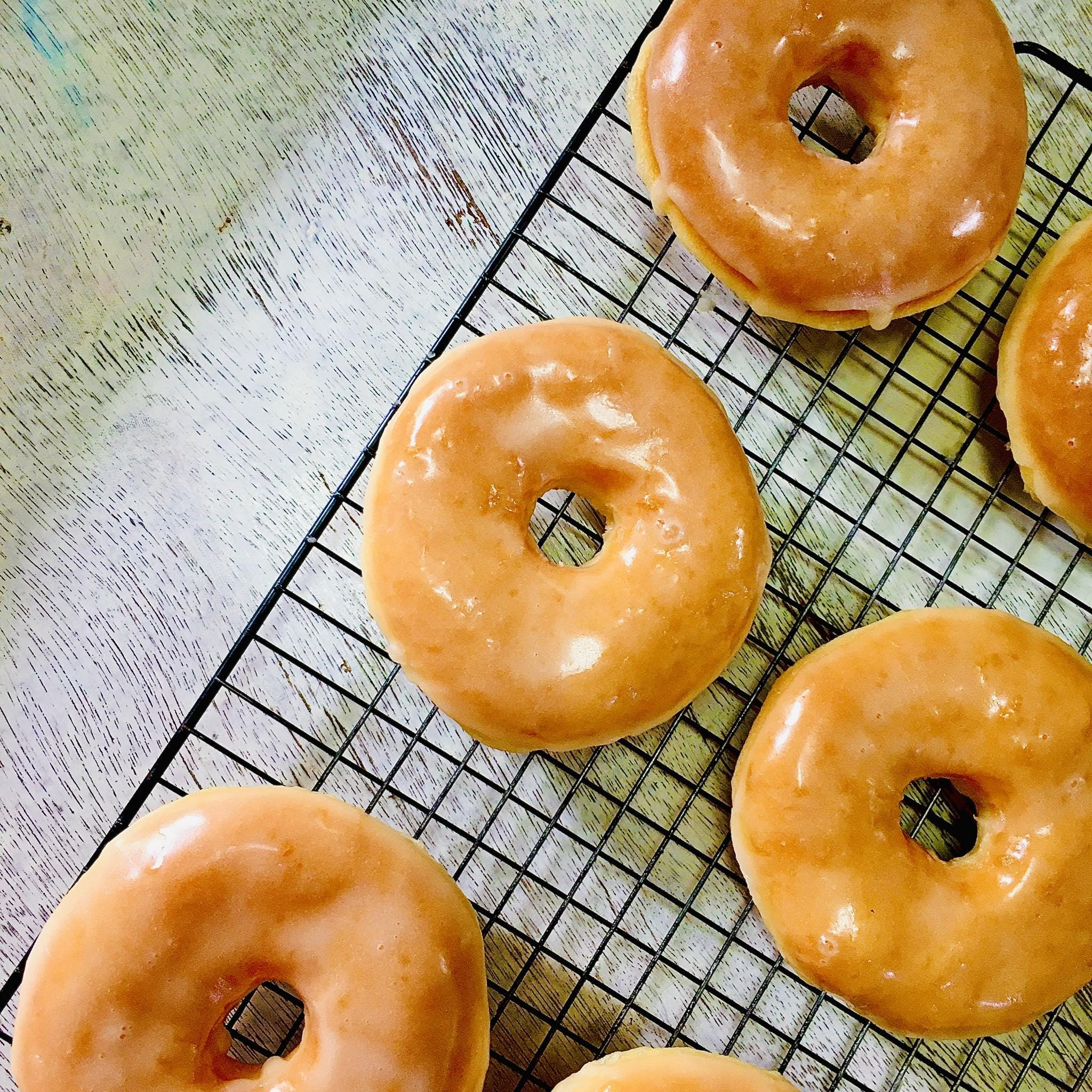 Donut Recipe for Classic Glazed Yeast Raised Doughnuts Bakery Donuts
