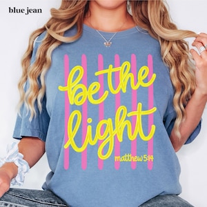 Christian gift shirt for women with uplifting Bible verse theme.