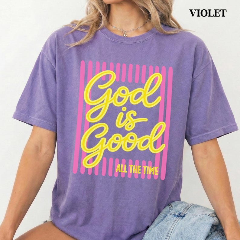 Faith inspired t-shirt for youth group, church, and everyday wear.
