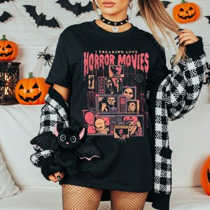 Horror Movie T-Shirt: Vintage Halloween Costume Apparel