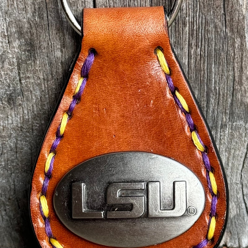 University Key Rings Lsu Key Chains - Etsy
