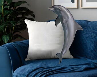 Custom Shaped Pillow "Dolphin Lundgreen"