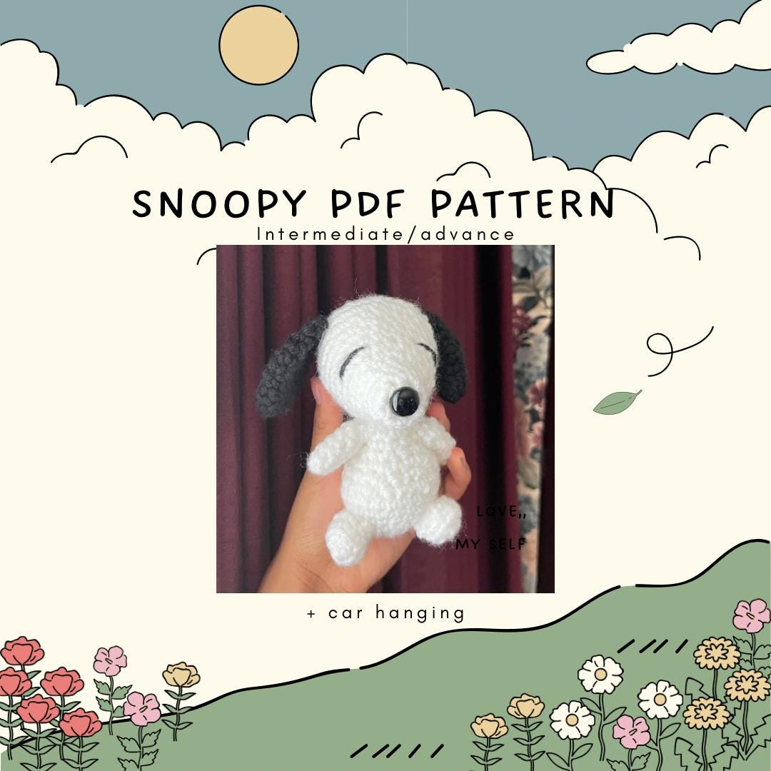 Quick-and-Easy Snoopy Crochet Pattern