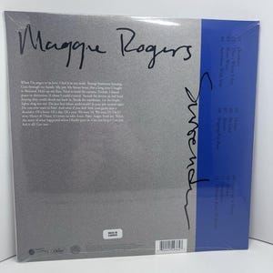 Maggie Rogers Surrender Urban Outfitters Tear Drop Blue Vinyl Record image 2