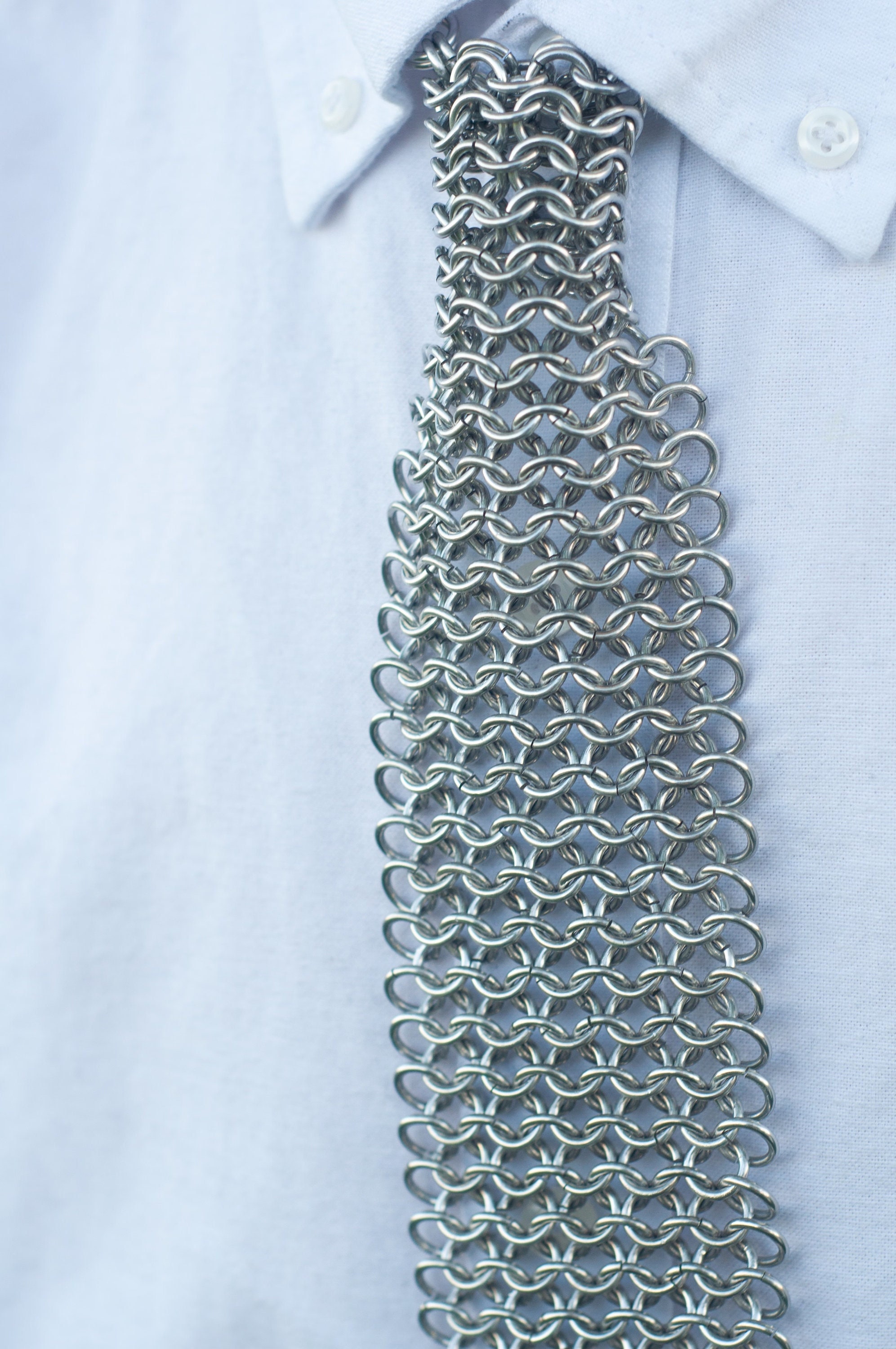 Chainmail Tie - Etsy