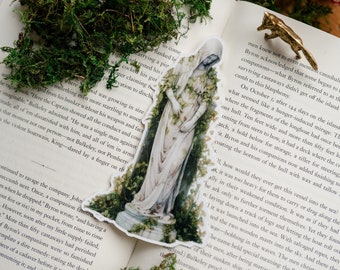 Lady of the Garden Statue Bookmark