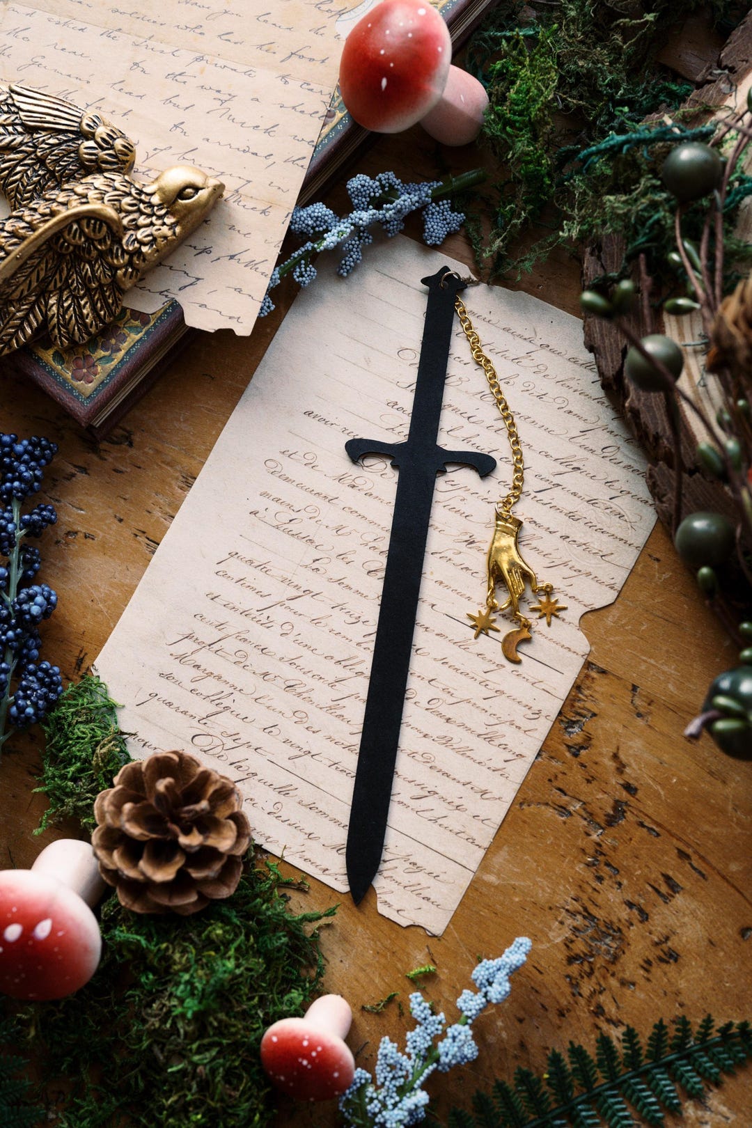 Night Wielder Blade Bookmark - Etsy