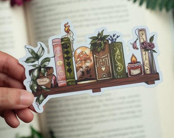 The Botanic Bücherregal Lesezeichen