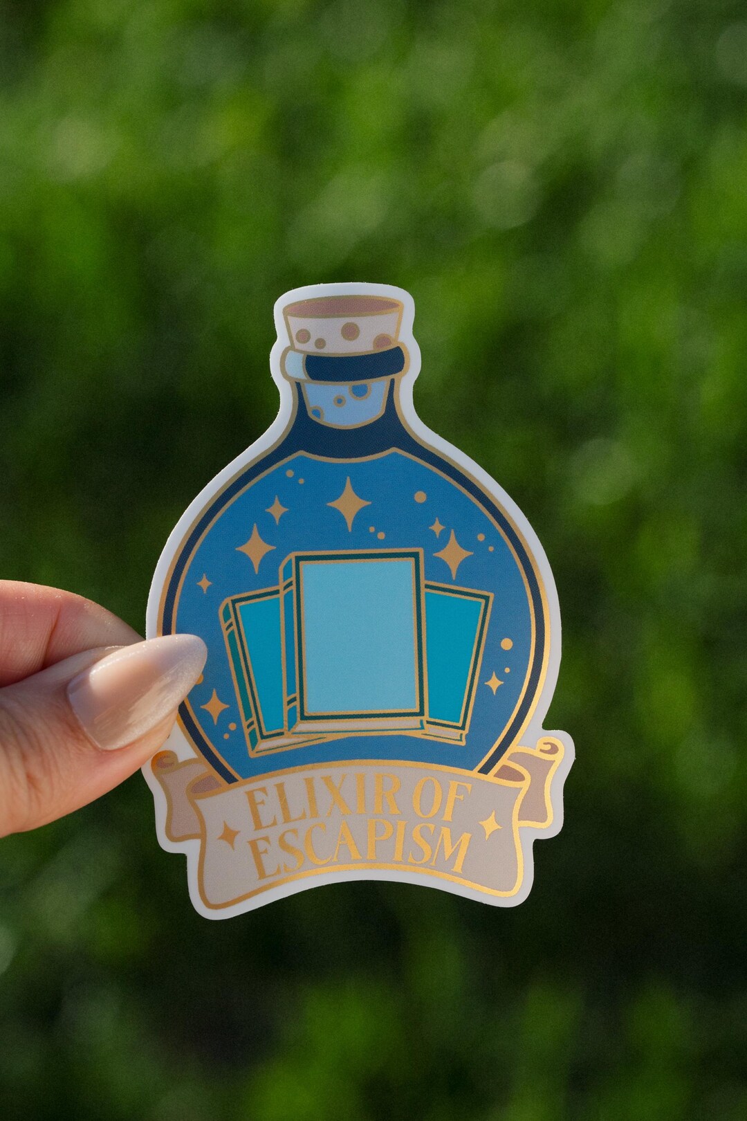 Elixir Brew Sticker Elixir of Escapism Vinyl Sticker - Etsy