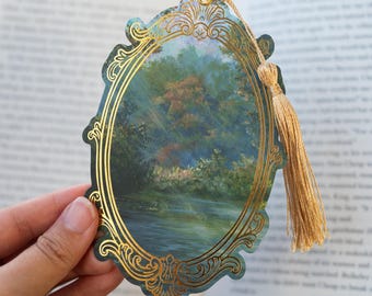 The Dreamlit Pond Foil Lesezeichen: Portals to Realms Kollektion