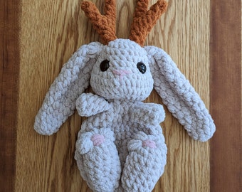 Jack and Sally the Jackalope and Bunny Crochet Pattern | PDF