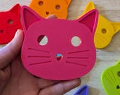 Cat Safety Eye Tool | 3d Printer Jig | Amigurumi Making Accessory | 35mm 25mm 16mm