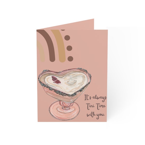 Espresso Martini Valentines Card