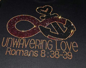 Unwavering Love Rhinestone Template Bundle Infinity Series Finale SS10 Only
