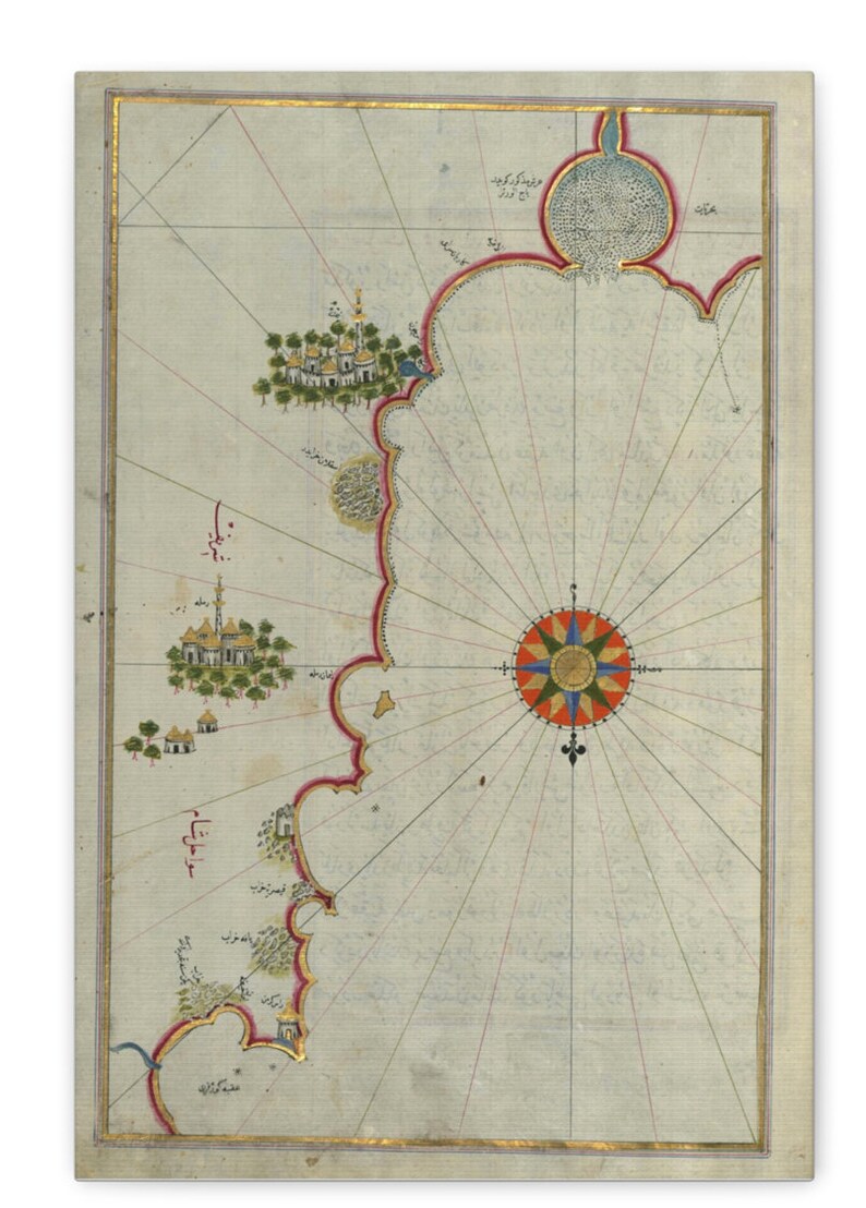 Antique Map of Palestine 1470 Digital Download Fundraising for a Family ...