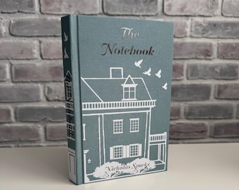 El cuaderno de Nicholas Sparks ~ Libro encuadernado, tapa dura ~ Hecho a mano, diseño original