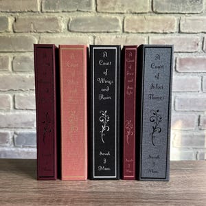 A Court of Thorns and Roses series by Sarah J. Maas ~ Rebound hardcover books ~  Choose single book or full set