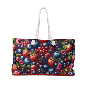 Bountiful Berries Tote Bag