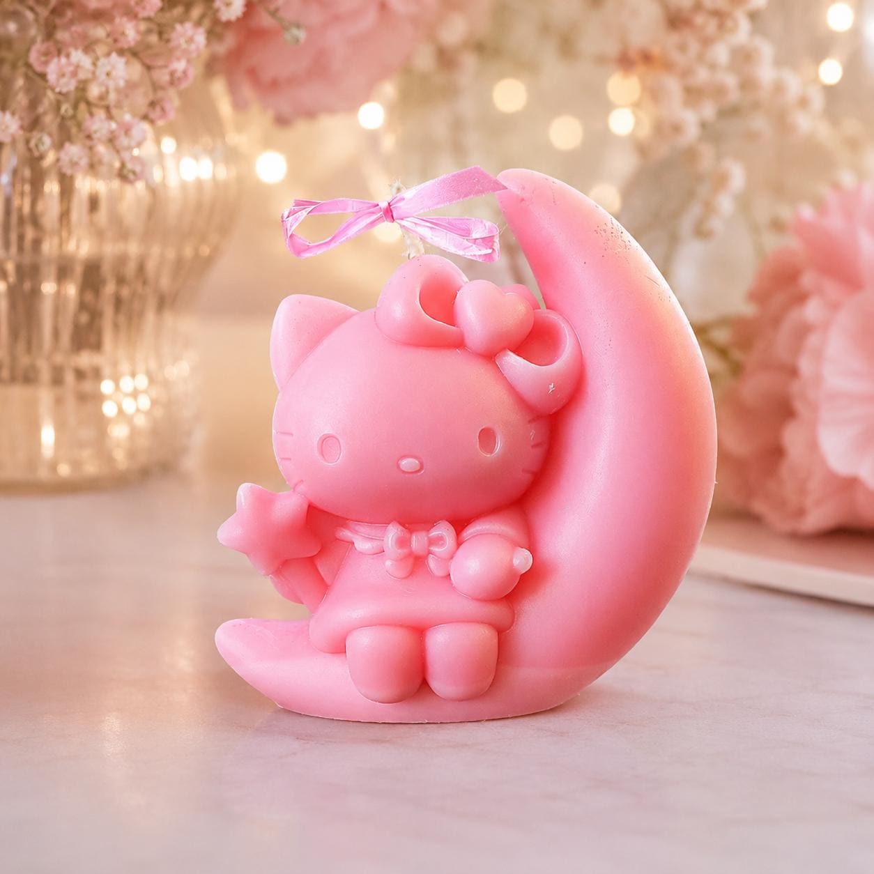 Hello Kittys Candle - Etsy UK