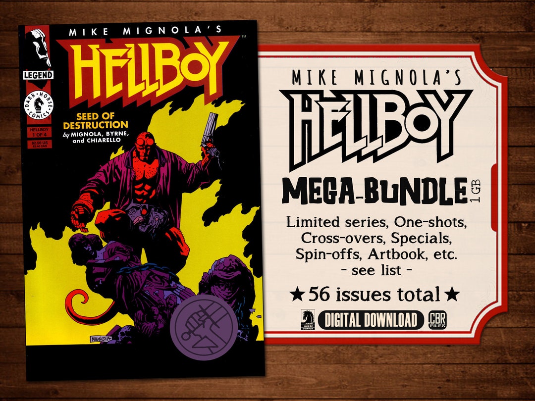 Hellboy Comic Mega-bundle - Ltd Series, One-shots, Specials, Etc. 57 ...