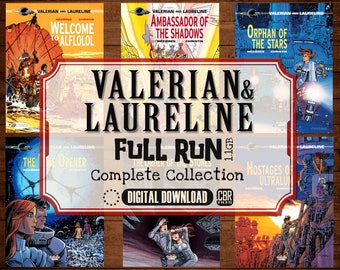 Valerian & Laureline SciFi Euro-Comics - Edizione completa con 23 album. Scansioni HQ - Vedi descr. / Download digitale / file cbz / Sconto fino al 30%!