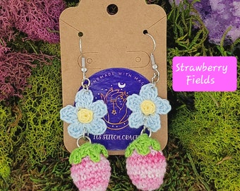 Crochet "Cottage Fairy" Earrings