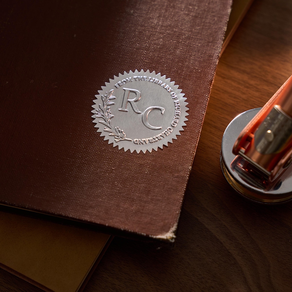 Custom Book Embosser - Etsy