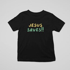 Jesus Saves Kids T-Shirt