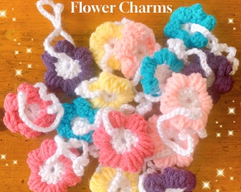 Crocheted Flower Charm