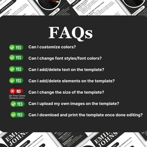 Professional Resume Template for Job Seekers, Simple and Modern Resume ...