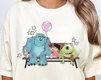 Vintage Disney Monster Inc Shirts, Cute Sulley and Boo T-Shirt, Monsters University Shirts, Disney Best Friends Shirts, Monster Inc Tee